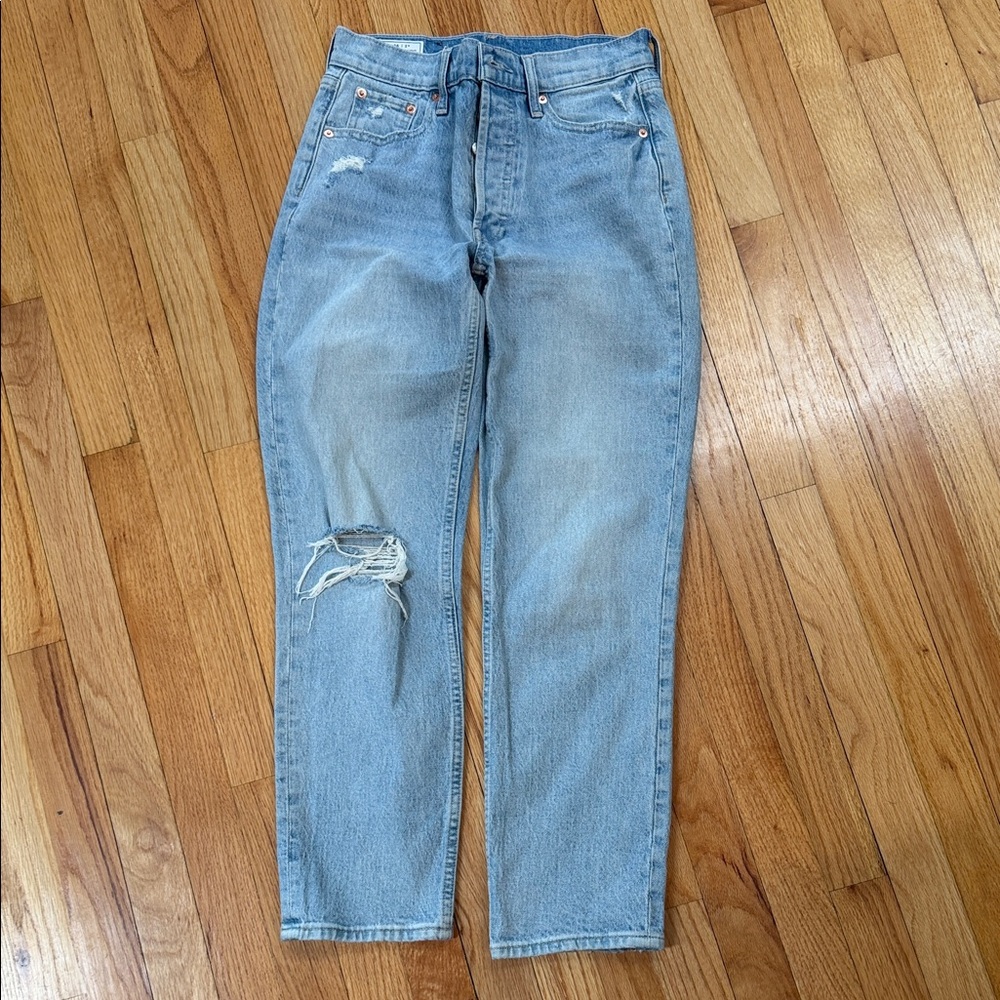 GAP Light Blue Distressed Jeans
